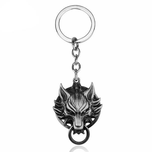 Werewolf Keychain | Wolf-Horde-Silver-