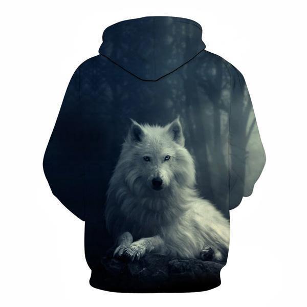 White Wolf Hoodie | Wolf-Horde