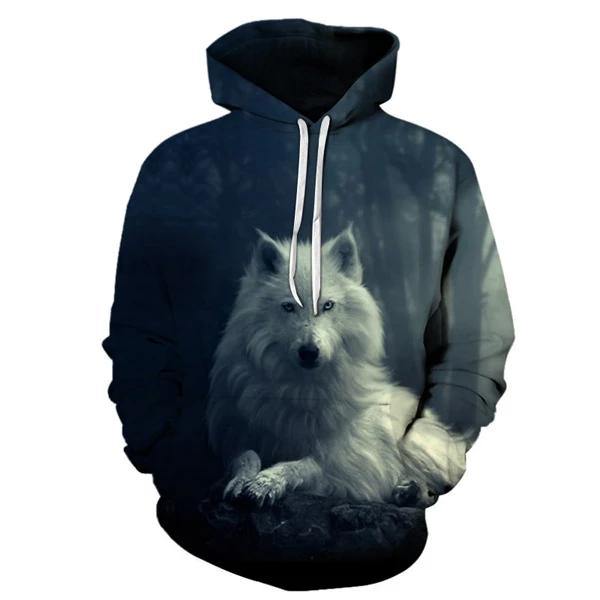 White Wolf Hoodie | Wolf-Horde S