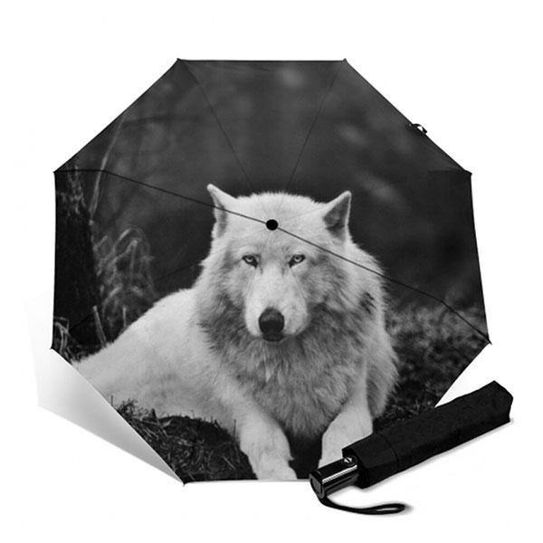 White Wolf Umbrella | Wolf-Horde-White Wolf-