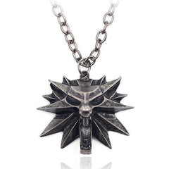 Witcher Wolf Pendant | Wolf-Horde-Black-