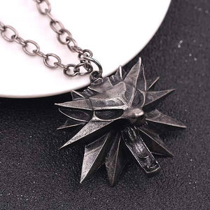 Witcher Wolf Pendant | Wolf-Horde-Black-