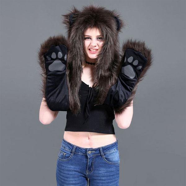 Wolf Beanie Scarf | Wolf-Horde-