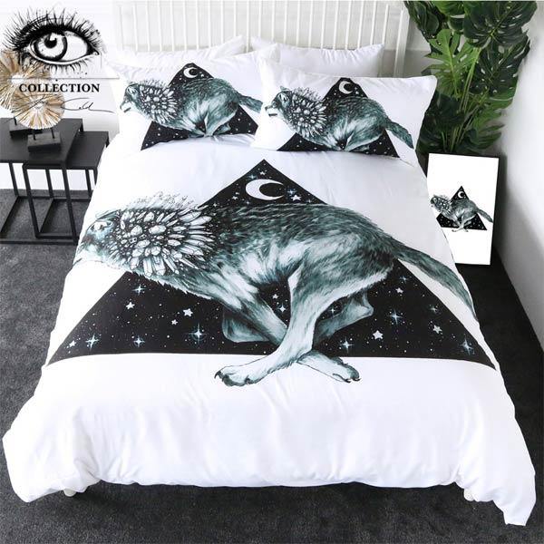 Wolf Bed Comforter | Wolf-Horde-Simple (172x218)-