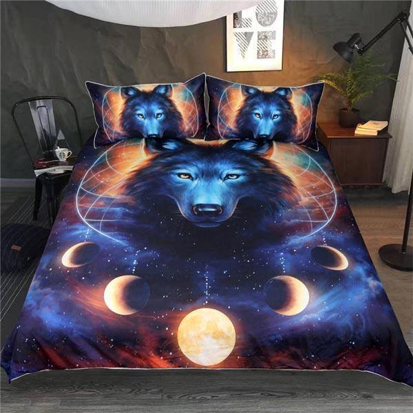 Wolf Bed Set King | Wolf-Horde-Simple (172x218)-