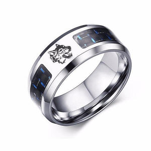 Wolf Engraved Ring | Wolf-Horde-54 mm-