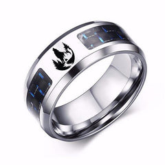 Wolf Engraved Ring | Wolf-Horde-54 mm-