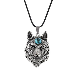 Wolf Eye Pendant | Wolf-Horde-blue eye-