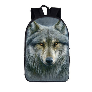 Wolf Face Backpack | Wolf-Horde wolf head