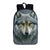 Wolf Face Backpack | Wolf-Horde wolf head
