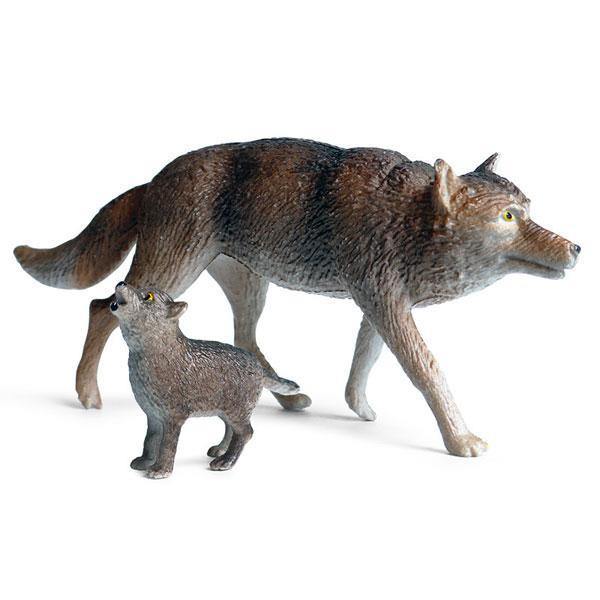 Wolf Family Figurines | Wolf-Horde-Louve-