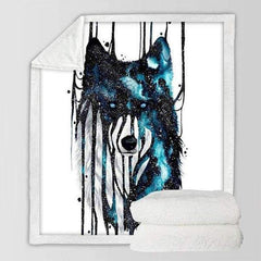 Wolf Galaxy Blanket | Wolf-Horde-127cmx152cm-