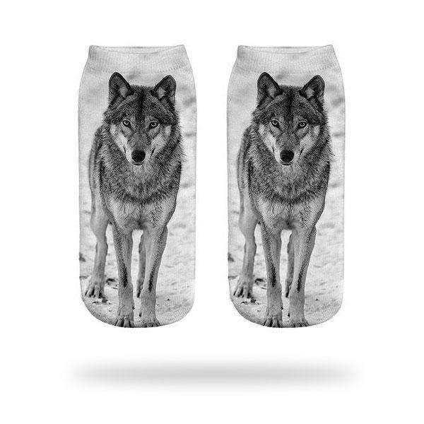 Wolf Grey Socks | Wolf-Horde-grey Wolf-