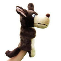 Wolf Hand Puppet | Wolf-Horde-Brown-