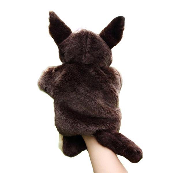 Wolf Hand Puppet | Wolf-Horde-Brown-