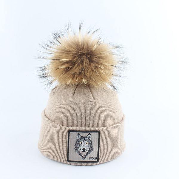 Wolf Hat Child | Wolf-Horde-Beige-