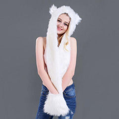 Wolf Hat Scarf Mittens | Wolf-Horde-