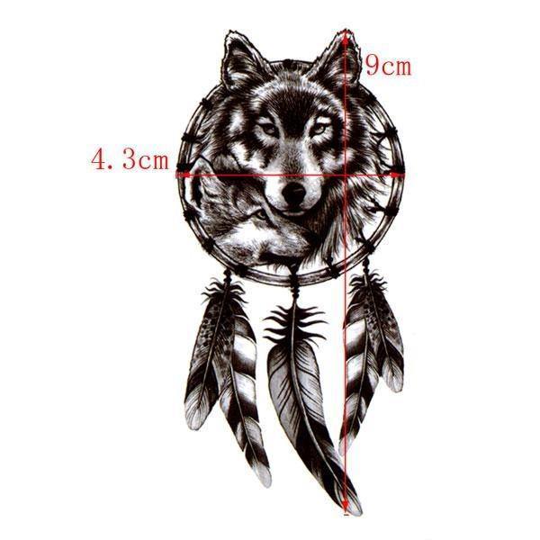 Wolf Head Dream Catcher Tattoo | Wolf-Horde-