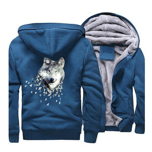 Wolf Head Jacket | Wolf-Horde Blue