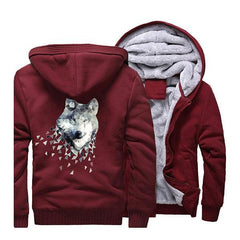 Wolf Head Jacket | Wolf-Horde Red