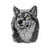 Wolf Head Patch | Wolf-Horde-wolf head-
