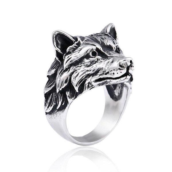 Wolf Head Ring Buy | Wolf-Horde-54mm-