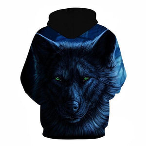 Wolf Hoodie Black | Wolf-Horde