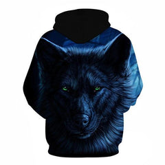 Wolf Hoodie Black | Wolf-Horde