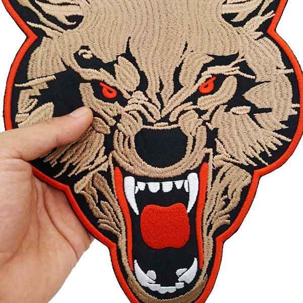 Wolf Iron on Patch | Wolf-Horde-Lone Wolf-