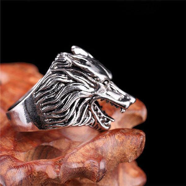 Wolf Mens Ring | Wolf-Horde-54mm-