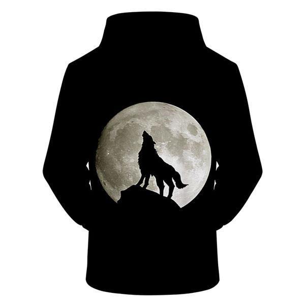 Wolf Moon Hoodie | Wolf-Horde S