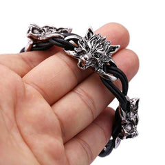 Wolf Pack Bracelet | Wolf-Horde-Silver-