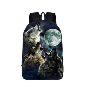 Wolf Pack Luna Backpack | Wolf-Horde howl