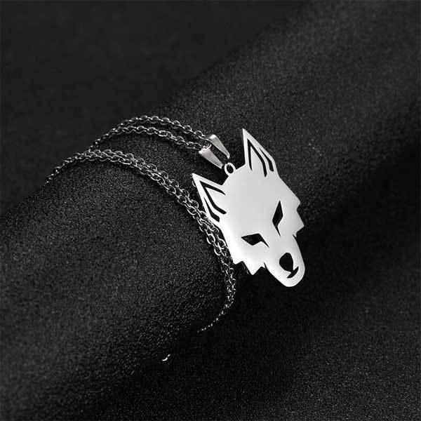 Wolf Pendant for Man | Wolf-Horde-45cm-