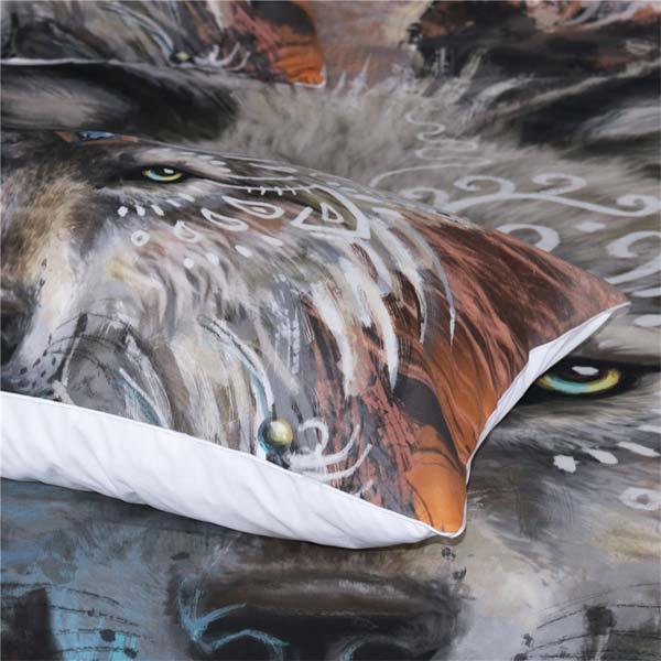 Wolf Print Bedding | Wolf-Horde-Wolf Warrior-