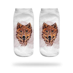 Wolf Print Socks | Wolf-Horde-wolf painting-