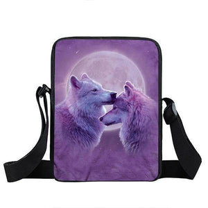  Wolf Shoulder Bag couple Alpha | Wolf-Horde-Couple alpha-
