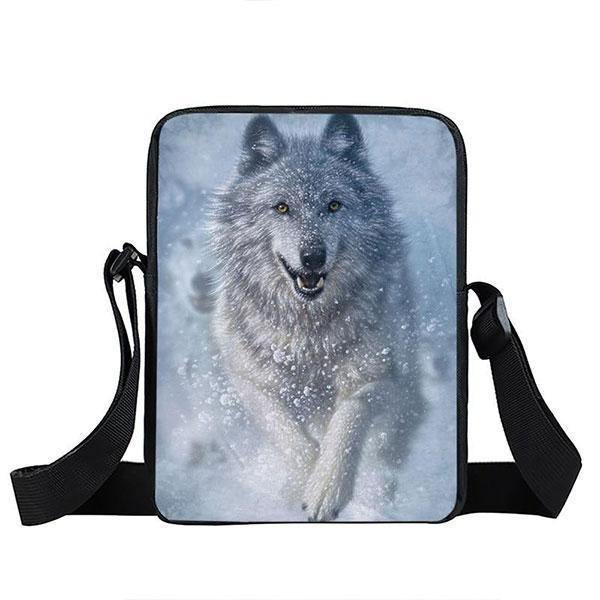  Wolf Shoulder Bag white | Wolf-Horde-White Wolf-