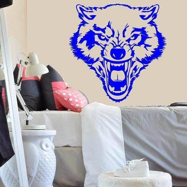 Wolf Sticker Logo | Wolf-Horde-Black-