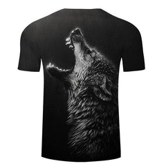 Wolf T Shirts For Men | Wolf-Horde