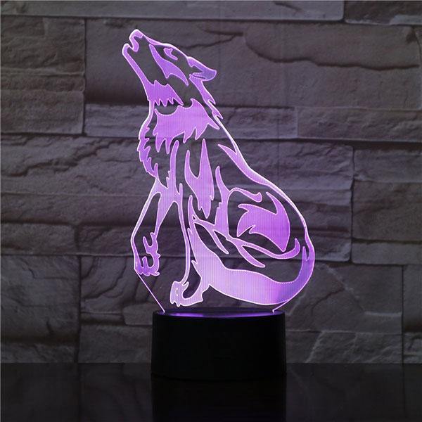 Wolf Table Lamp | Wolf-Horde-howl-