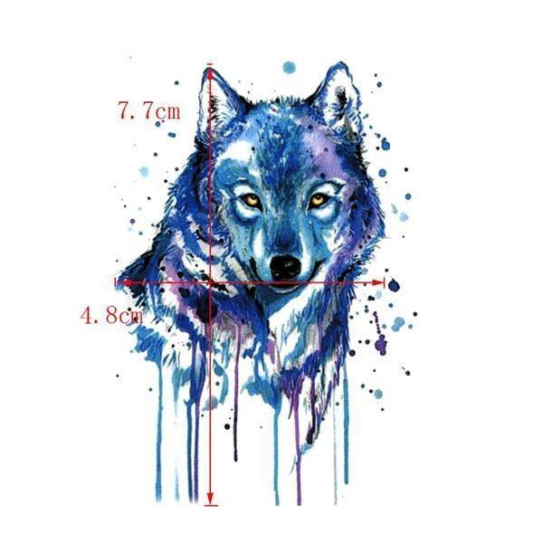 Wolf Tattoo Watercolor | Wolf-Horde-