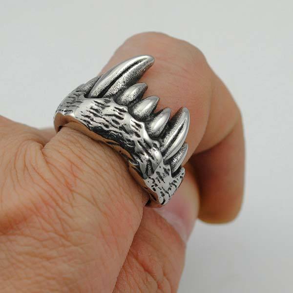 Wolf Tooth Ring | Wolf-Horde-54 mm-