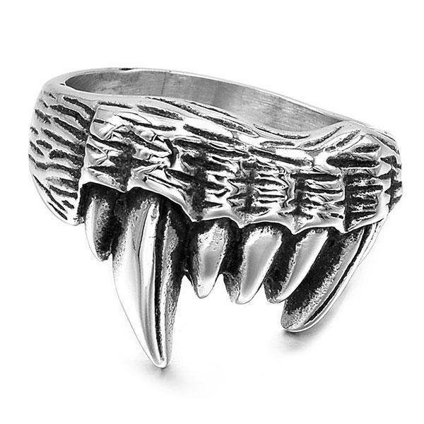 Wolf Tooth Ring | Wolf-Horde-54 mm-