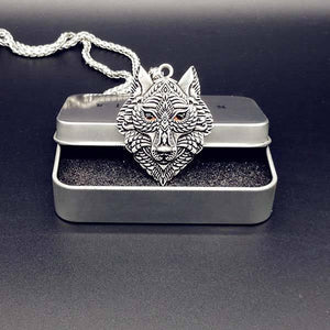 Wolf Totem Pendant | Wolf-Horde-Red-
