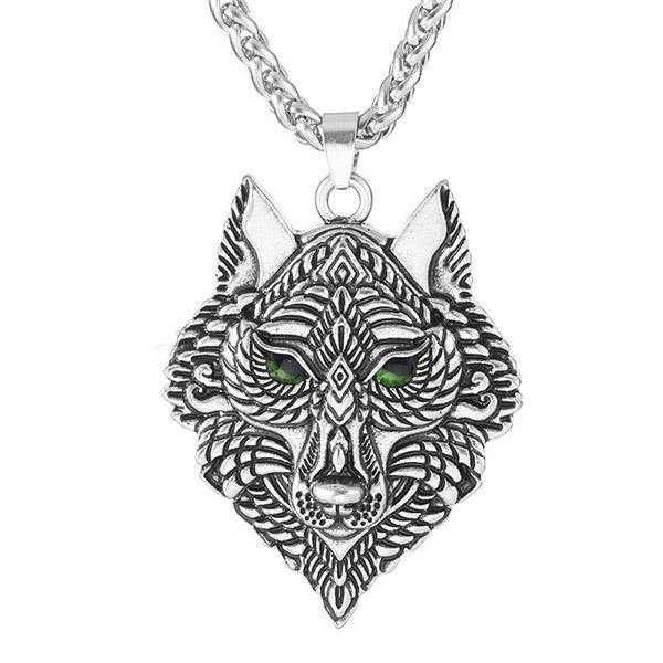 Wolf Totem Pendant | Wolf-Horde-Red-