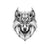Wolf totem tattoo | Wolf-Horde-56-