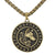 Wolf Viking Necklace | Wolf-Horde-Golden-